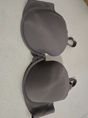 Warners Blissful Benefits Bra 38C Soft Molded Cup Underwire Stone Smoothing